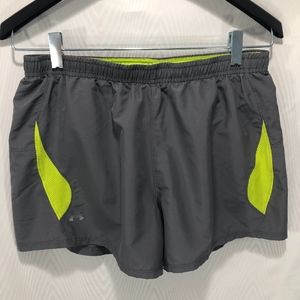 Gray Under Armour Running Shorts.  Size M.